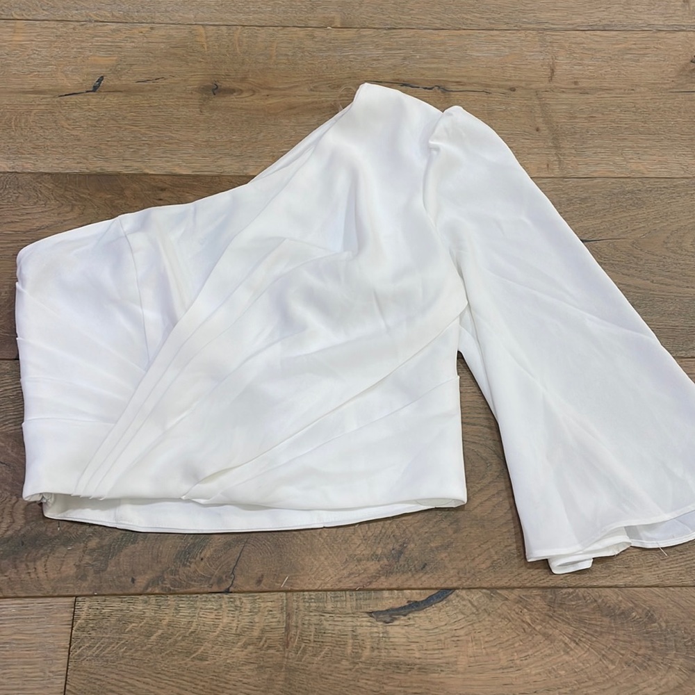 One shoulder blouse